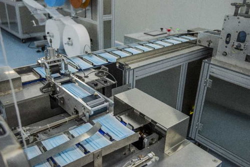 寶豐能源口罩下線,協助解決復工復產防疫需求